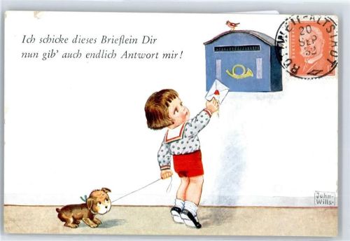sign. John Wills Briefkasten