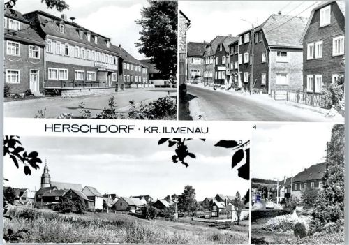 Herschdorf Kulturhaus, Leninstraße, Parkanlage