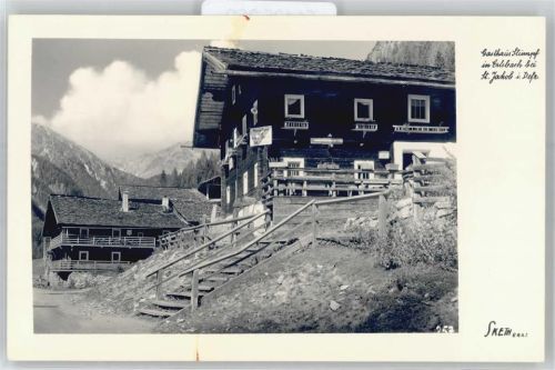 Außerrotte Gasthaus Stumpf in Erlsbach, St. Jakob in Defereggen