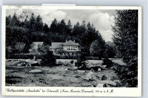 31020 W3216 Osterwald b Elze, Leine - Waldgaststätte Sennhütte