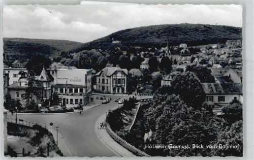 Hofheim Blick vom Bahnhof