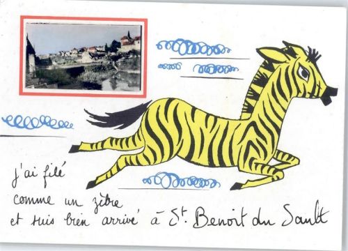 Saint-Benoit-du-Sault Leporello, Zebra