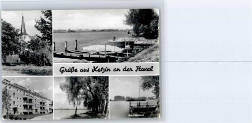 Ketzin Kirche, Am Ruderhaus, Am Fährhaus, Boote am Havelufer