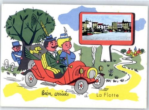 La Flotte Leporello, Auto, Hafen