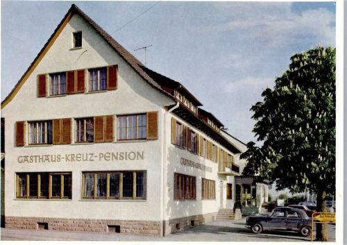 Biberach Gasthaus Pension zum Kreuz