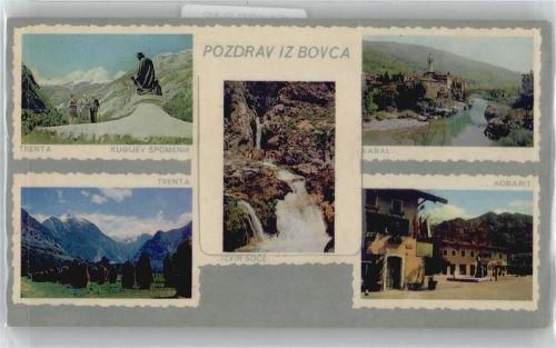 Leporello, Bovca, Kobarit, Kanal, Wasserfall Izvir