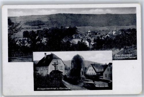Bad Bocklet Kriegerdenkmal, Pfarrhaus