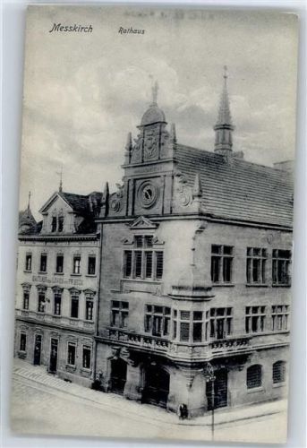88605 W7790 Meßkirch - 1911 Rathaus
