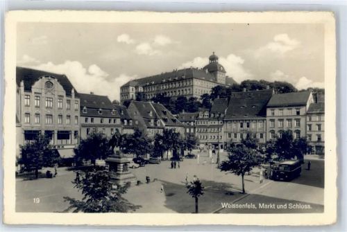 Weißenfels Marktplatz , Bus