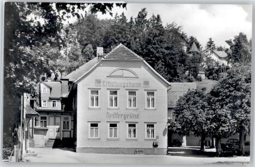 Tambach-Dietharz FDGB Erholungsheim Spittergrund