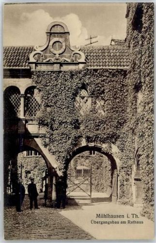 Mühlhausen Bau am Rathaus