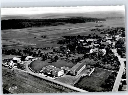 Reinhardshain Fliegeraufnahme Rasthaus Bundesautobahn