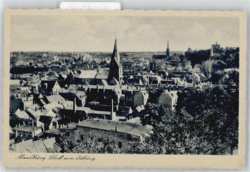Flensburg Blick von Duburg