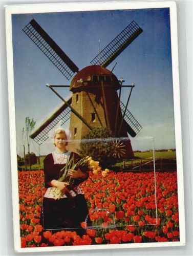 Leporello, Windmühle, Trachten, Tulpenfeld