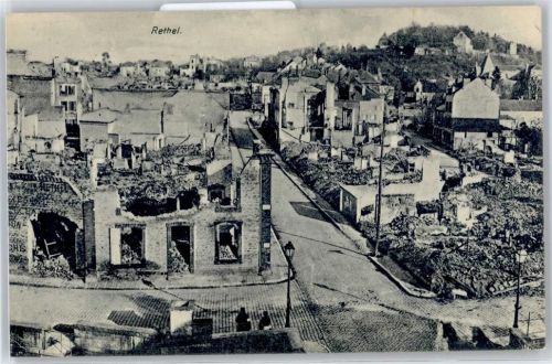 Rethel Zerstörte Stadt