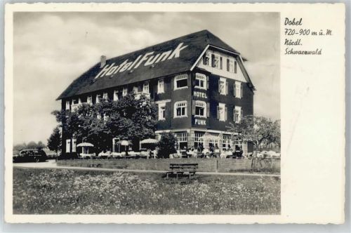 Dobel Hotel Funk, Terrasse