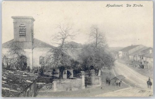 Heudicourt Die Kirche