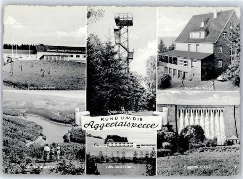 Meinerzhagen Aggertalsperre Jugendherberge Unnenbergturm Feuerwehrheim