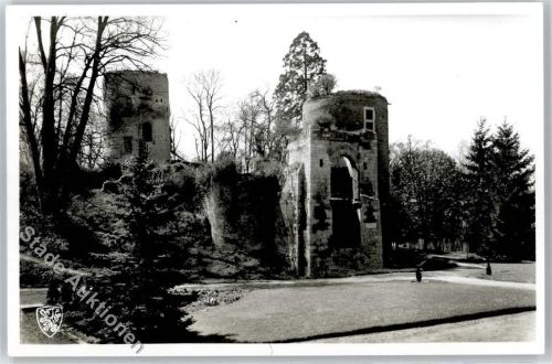 Stein Foto-Karte Ruine Schloss Stein