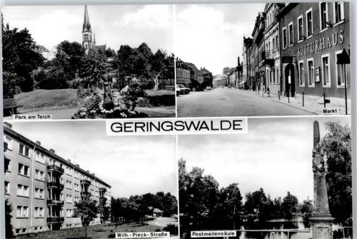 Geringswalde Park am Teich, Markt