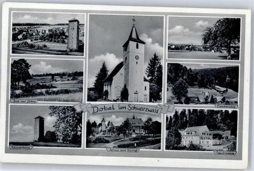 Dobel Schule Kirche Wasserturm