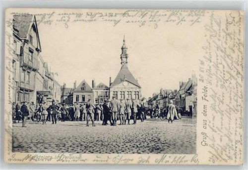 Peronne Marktplatz