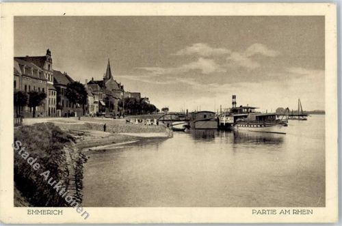 Emmerich Partie am Rhein