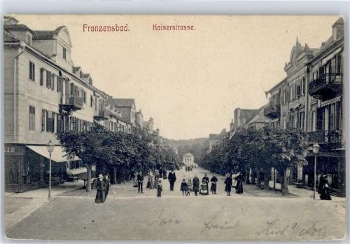 Frantiskovy Lazne 1910 Kaiserstrasse