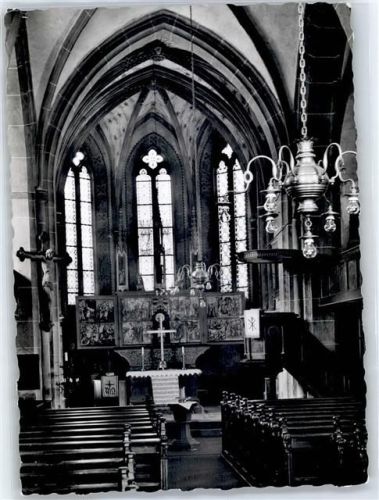 Schotten Stadtkirche Innen