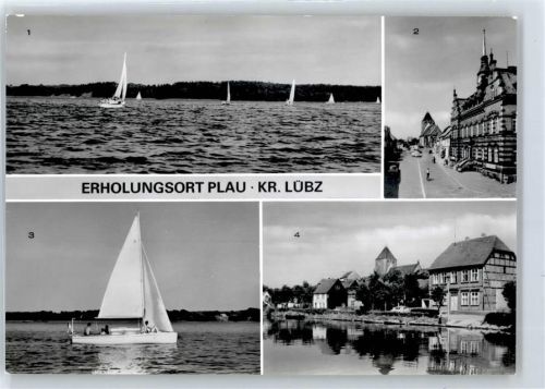 Plau Marktplatz Strandstrasse
