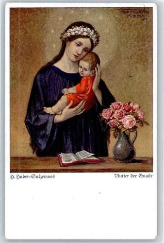 Mutter der Gnade Vase