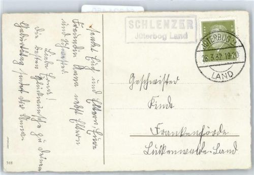 Schlenzer über Jüterbog