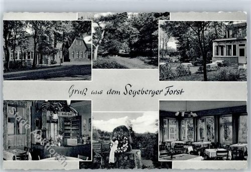 26345 W2935 Bockhorn , Jadebusen - Kriegerdenkmal , Segenberger Forst