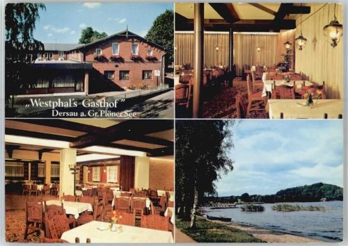 24326 W2323 Dersau , Kr Plön - Westphal´s Gasthaus