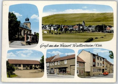 Wallertheim Straßenansicht Auto