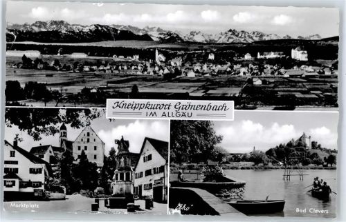 Grönenbach Marktplatz Bad Clevers