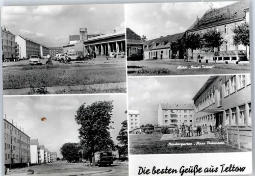 Teltow Hotel Stadt Teltow Kindergarten Rosa Thälmann Omnibus
