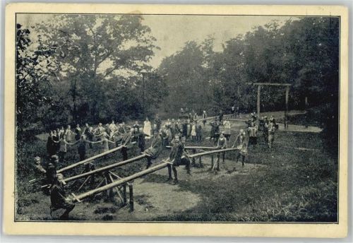 Neckarsteinach Kinder Erholungsheim Kinderspielplatz
