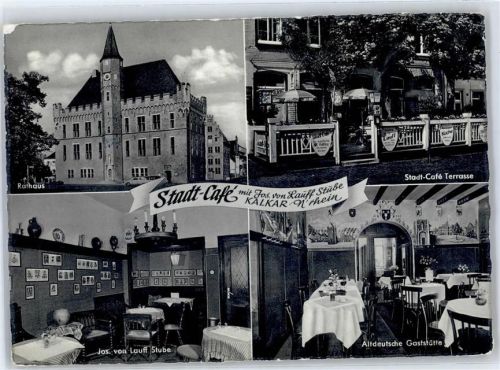 Kalkar Rathaus Stadt CafeJosef von Lauff Stube