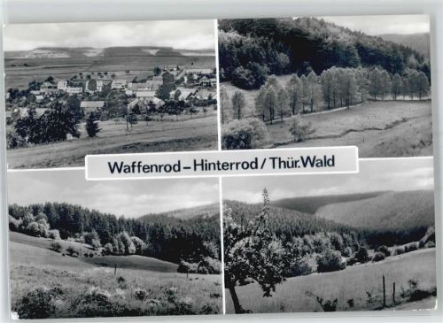 Hinterrod Blick zum Hirschgrund