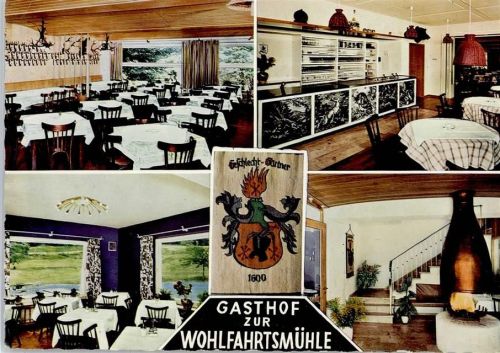 Hardheim Gasthaus zur Wohlfahrtsmühle Innen AKU2