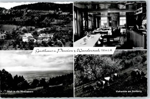 Sohlberg Gasthaus Pension zur Wandersruh