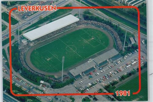 Leverkusen Ulrich Haberland Stadion 1981