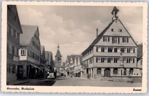 Winnenden Marktplatz WK II