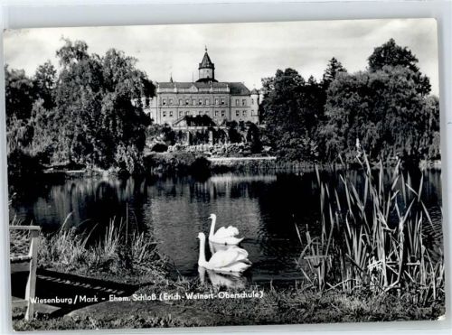 Wiesenburg Schloß dann Schule