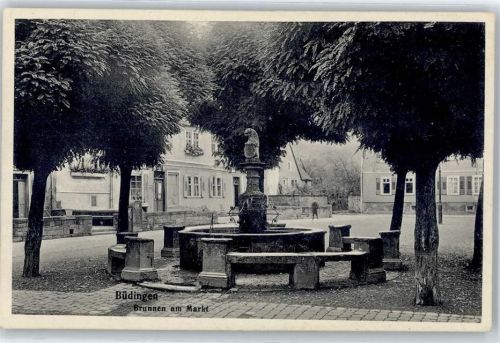 Büdingen Brunnen am Markt