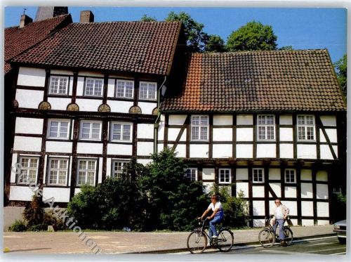 33330 W4830 Gütersloh - Fachwerk in der Kirchstraße Fahrrad