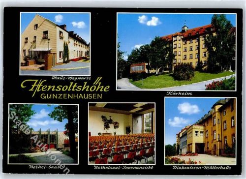 Gunzenhausen Kurheim Bethel Saal Diakonissen Mutterhaus Haus Wegwarte