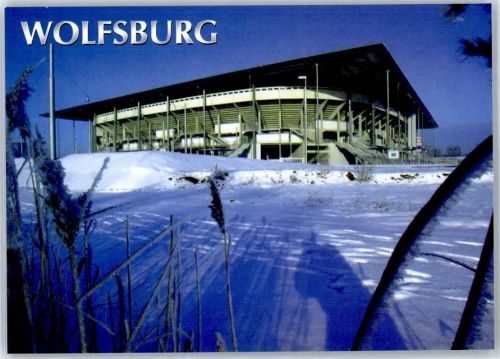 Wolfsburg VW Arena im Winter