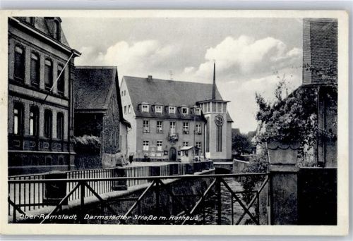 Ober-Ramstadt Darmstädter Strasse Rathaus